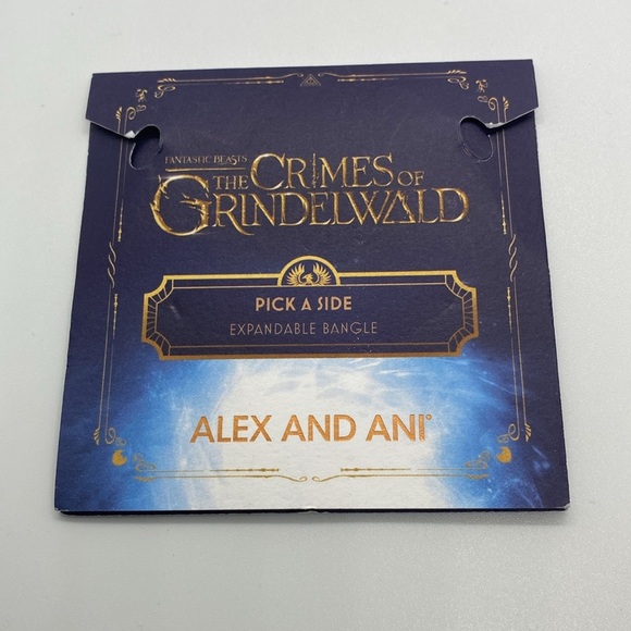 Alex and Ani Pick A Side Charm Bangle Bracelet/Shiny Silver/NWT - Picture 8 of 9